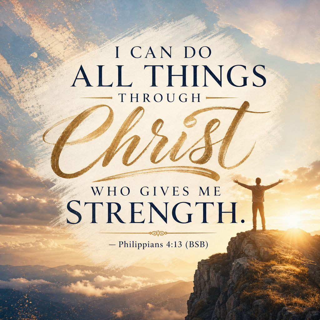 Philippians 4:13 verse image